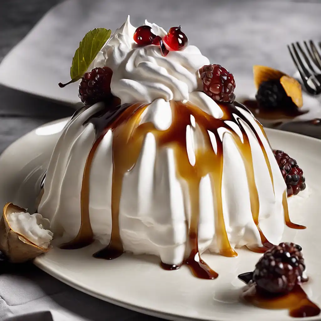 Jaboticaba Meringue with Syrup