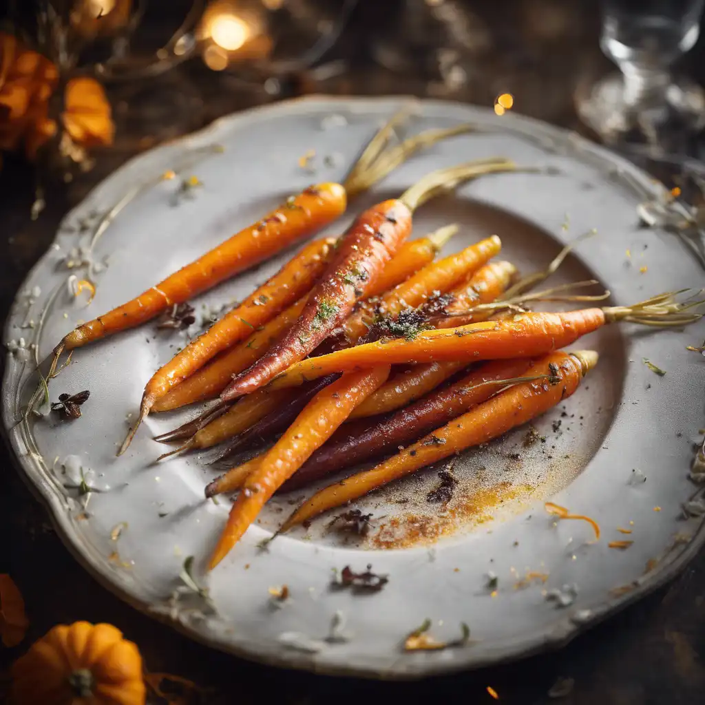 Roasted Carrots with Caramelized Sugar