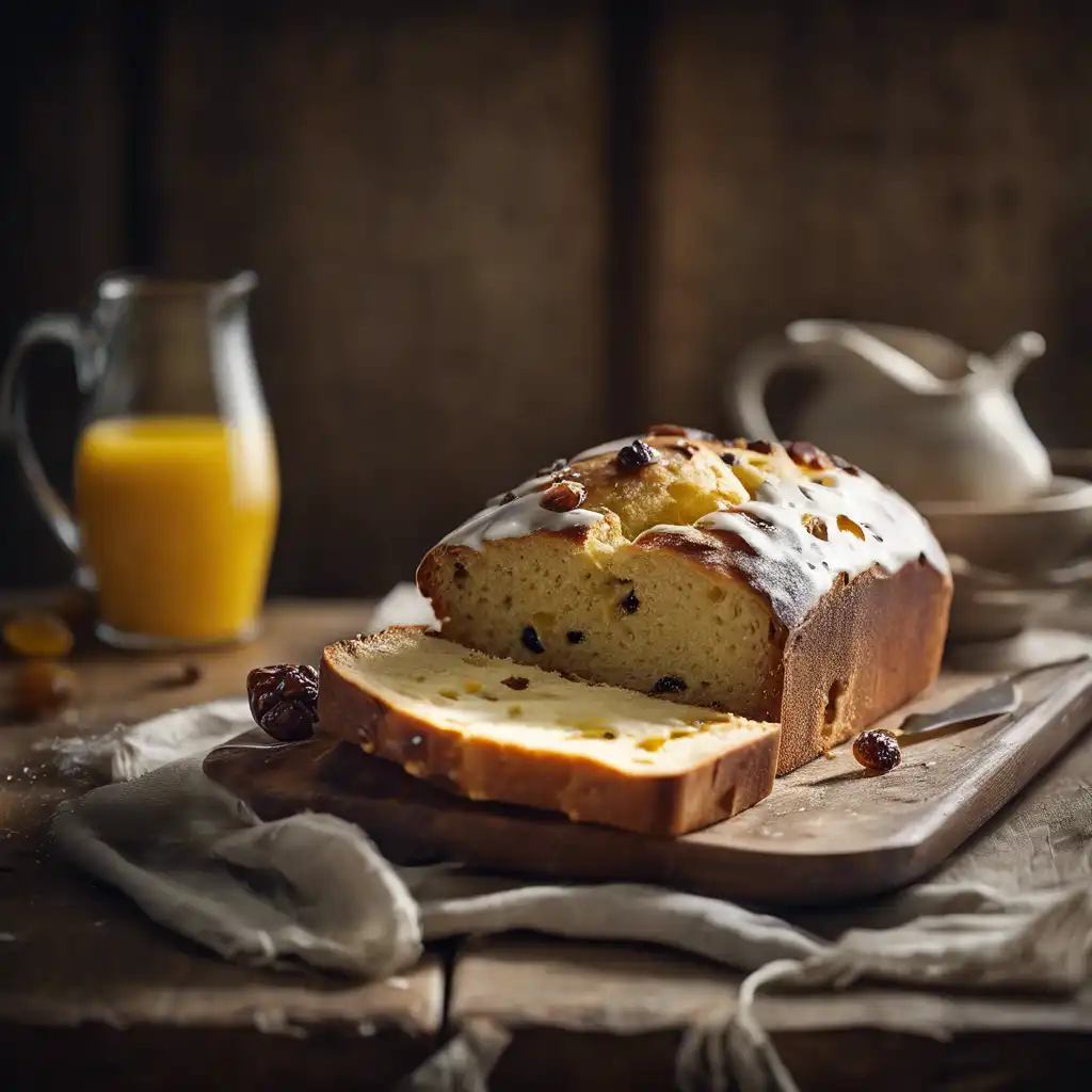 Sweet Bread with Raisins