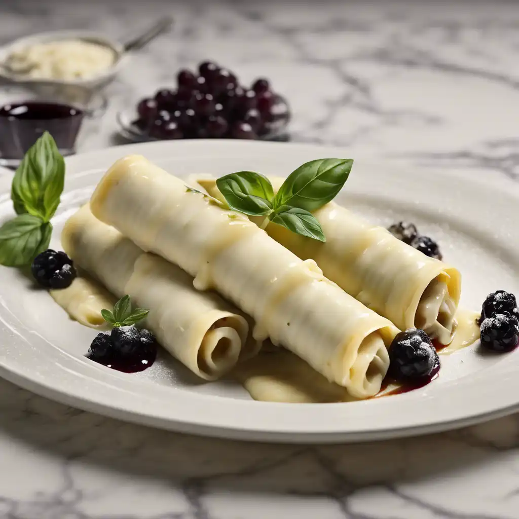 Ricotta and Agria Cannelloni