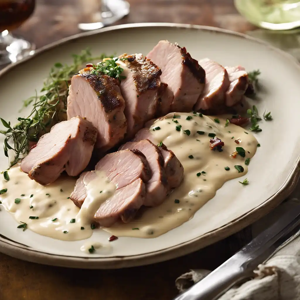 Tenderloin with Cream Sauce