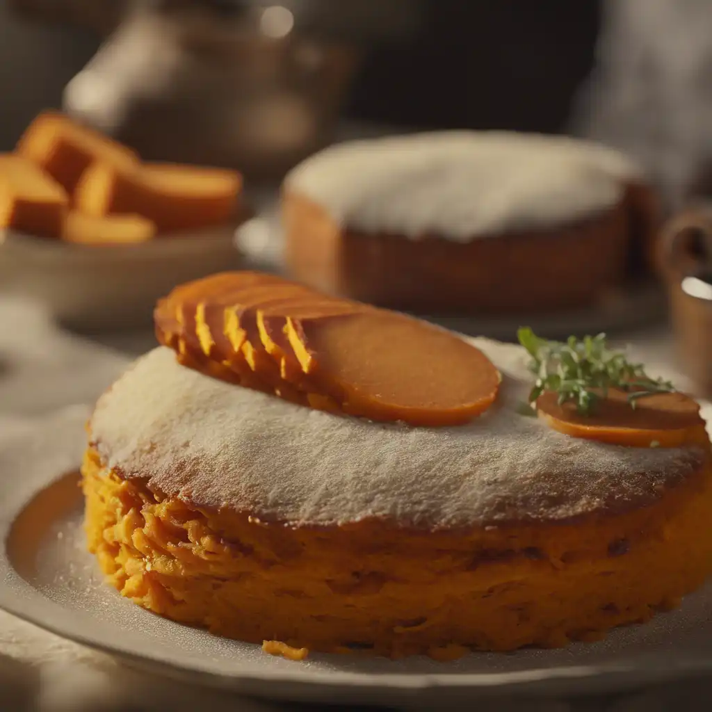 Sweet Potato and Potato Cake