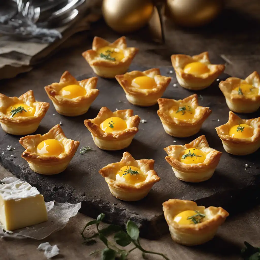 Cheese and Egg Tartlets