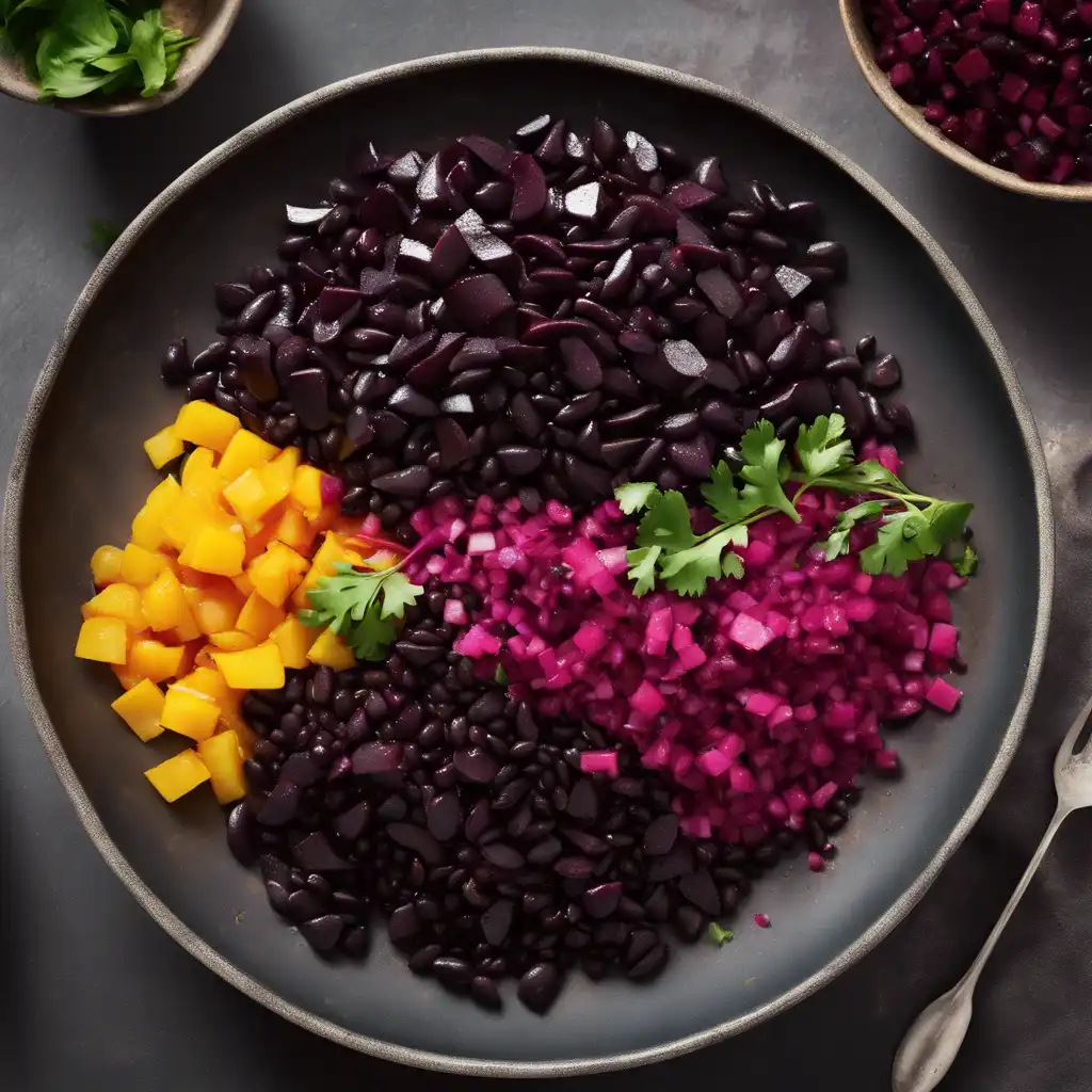 Black Bean and Beet Salad