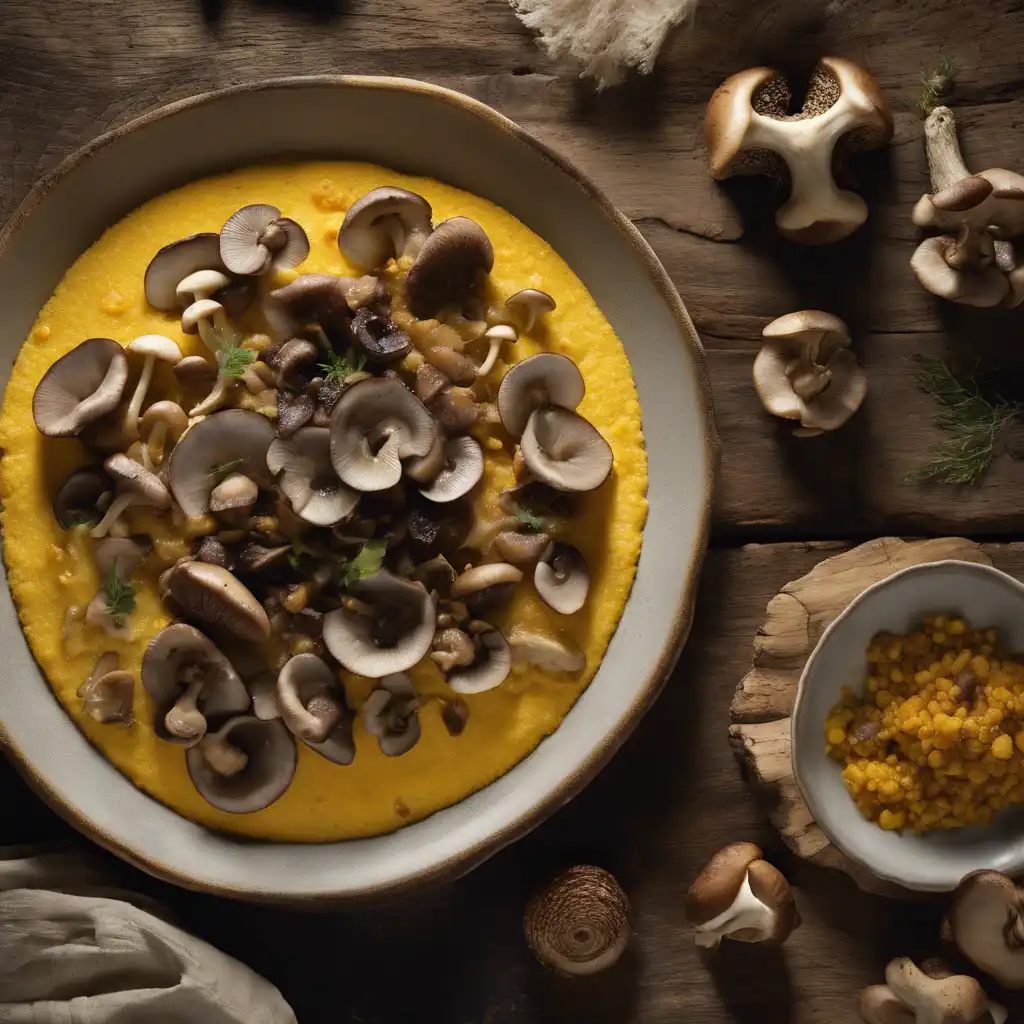 Cornmeal with Three Mushroom Types