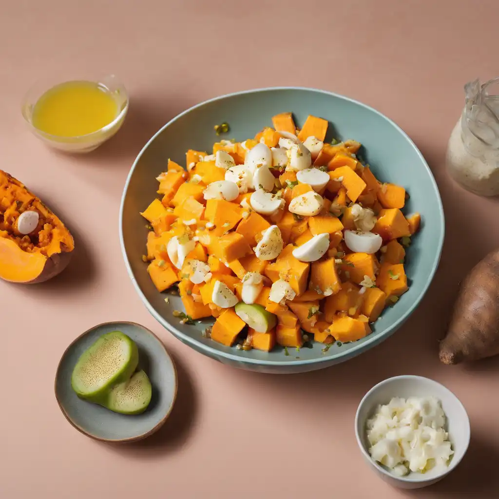 Sweet Potato Salad with Soursop