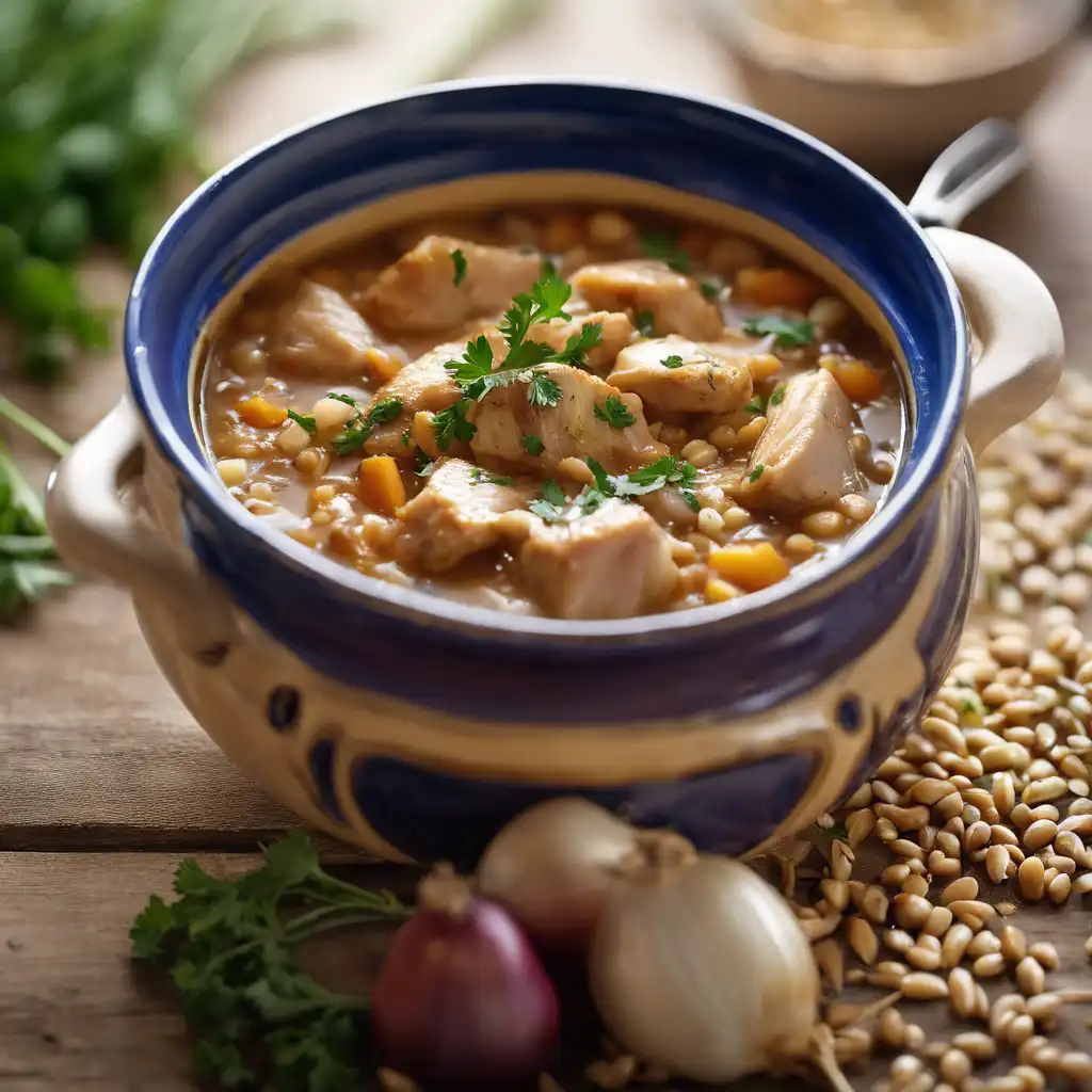 Wheat and Chicken Stew