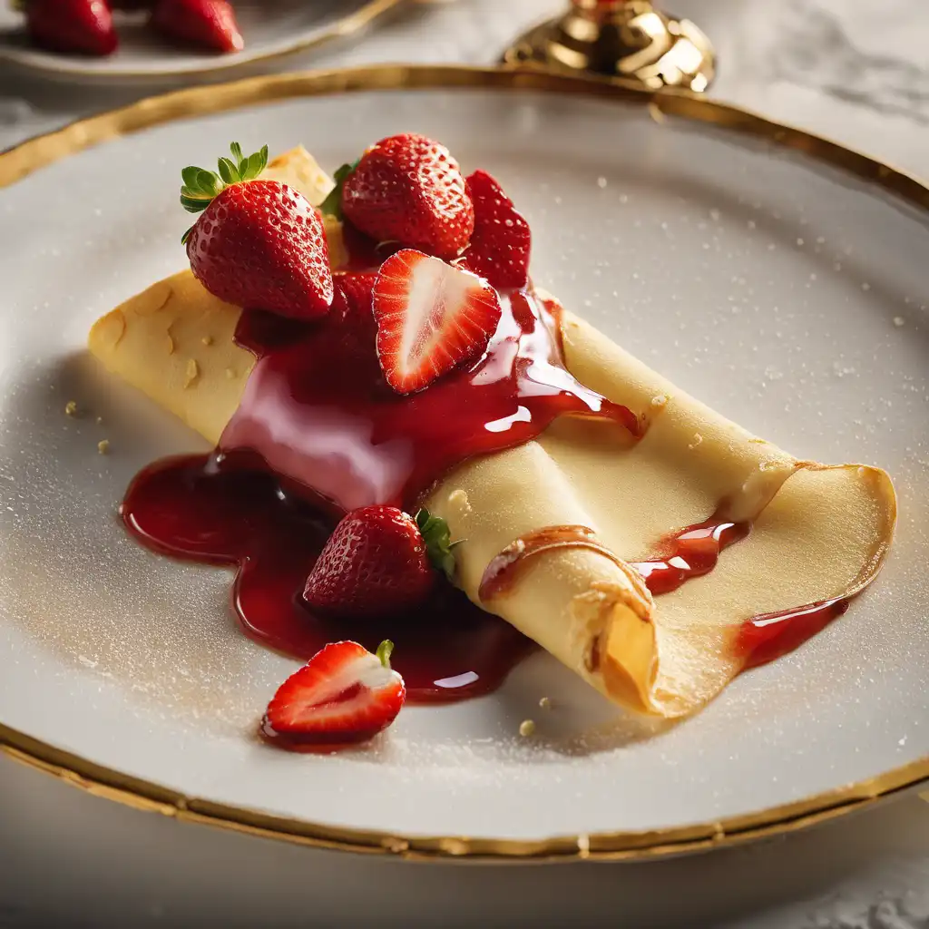 Foto de Strawberry Crepe