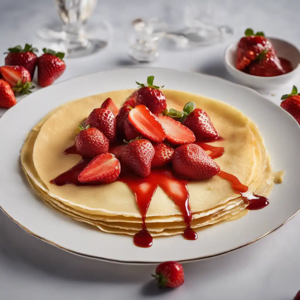 Strawberry Crepe