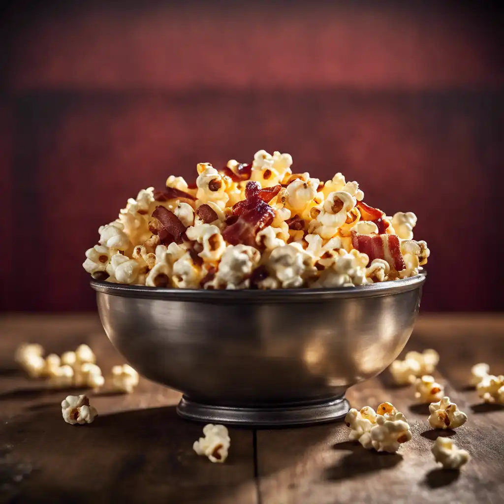 Popcorn with Bacon and Linguiça