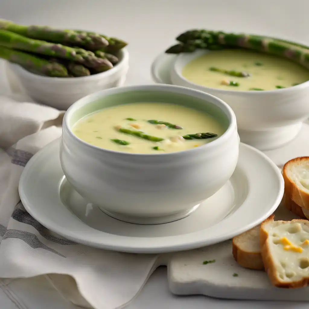 Asparagus and Cheese Soup