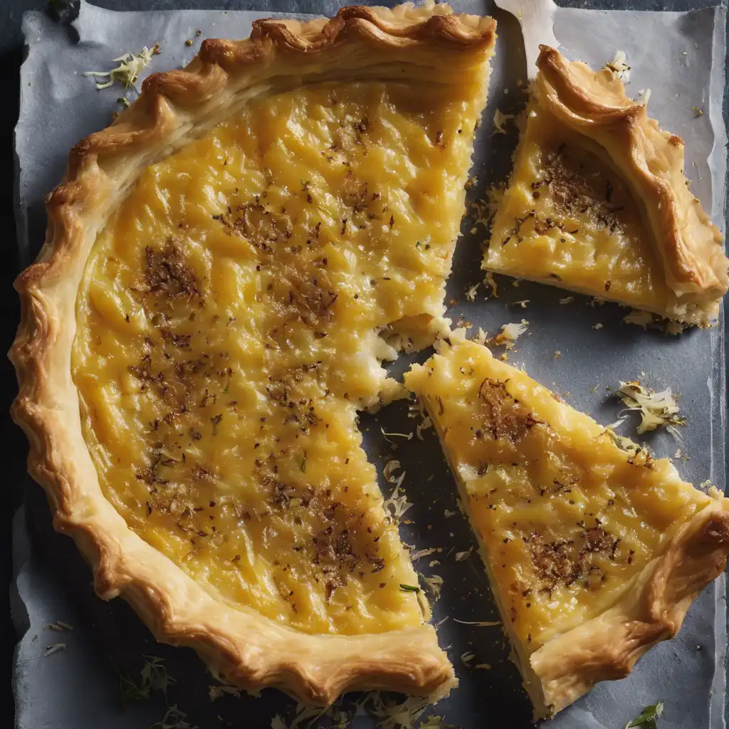 Garlic and Cheese Tart