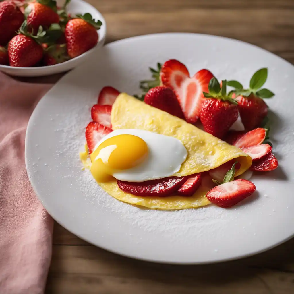 Strawberry Omelette