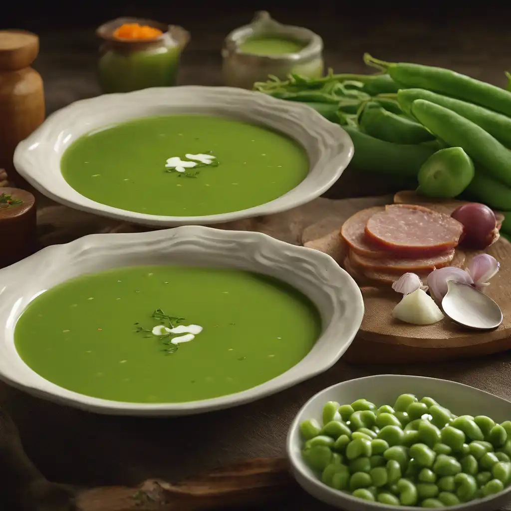 Snap Pea Soup