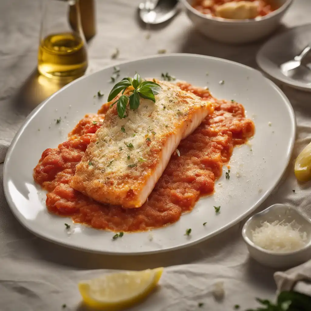 Fish Filets Parmegiana