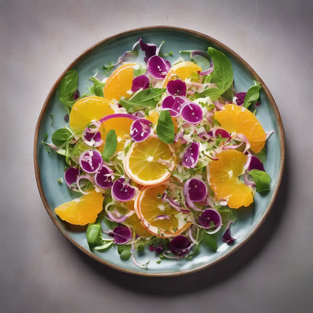 Sweet Verbena and Parmesan Salad