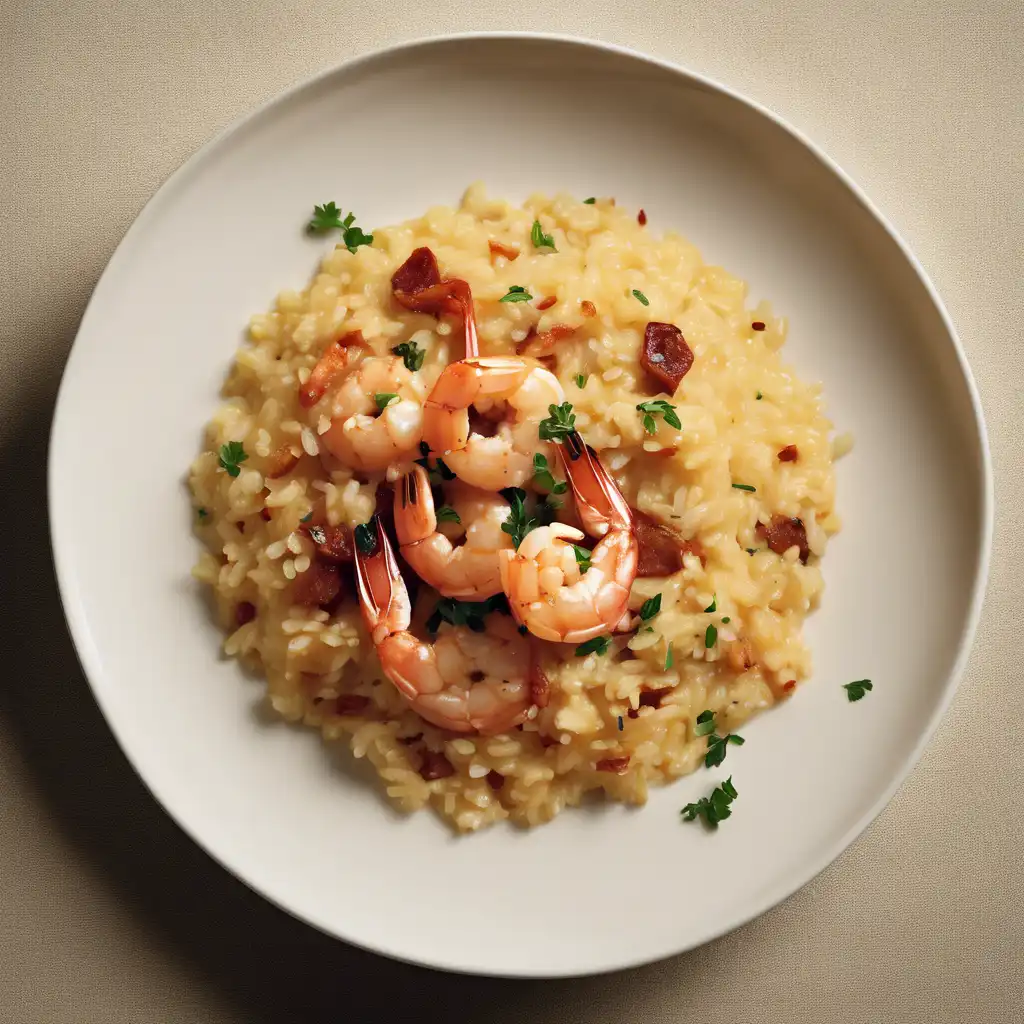 Shrimp and Chorizo Risotto