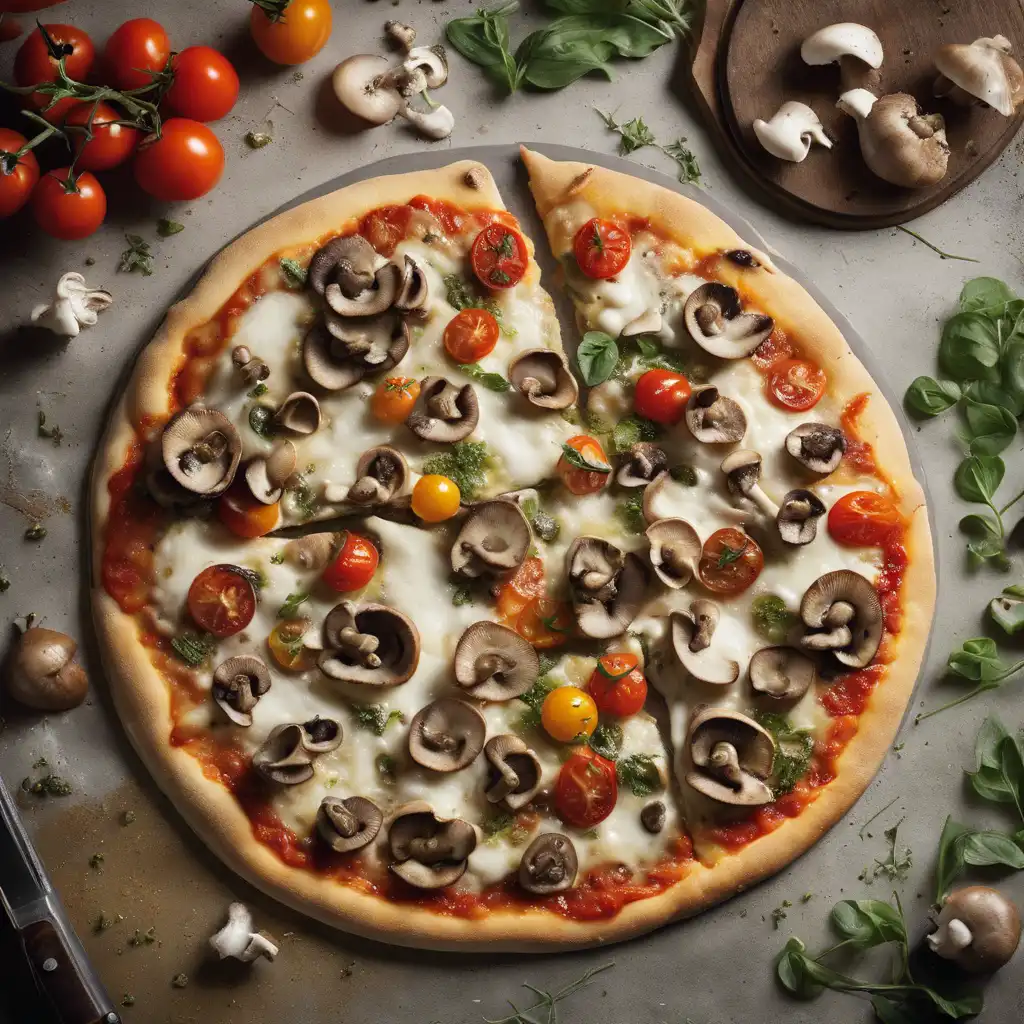 Mushroom Pizza