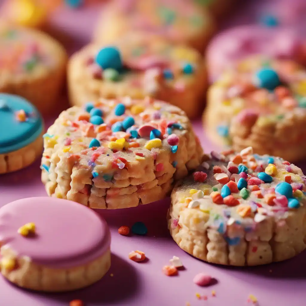 Candy-Coated Biscuit