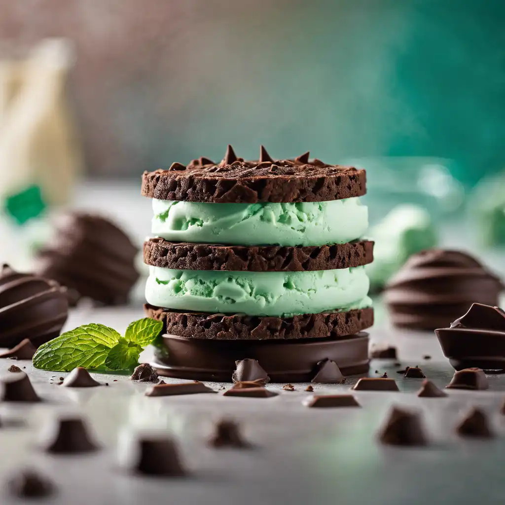 Mint Ice Cream Sandwich