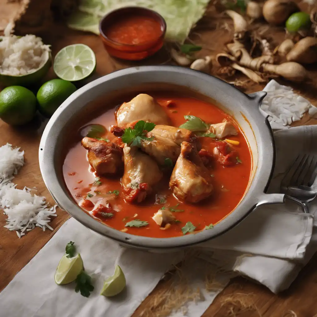 Coco Chicken Stew with Dendê and Coconut Milk