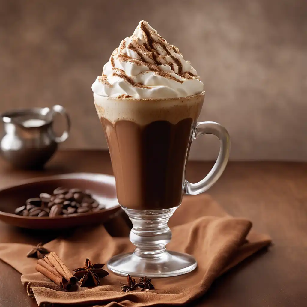 Mocha with Honey and Spices