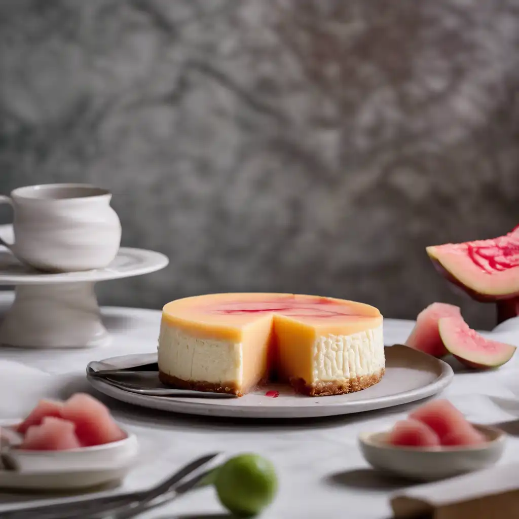 Cheese Cake with Guava