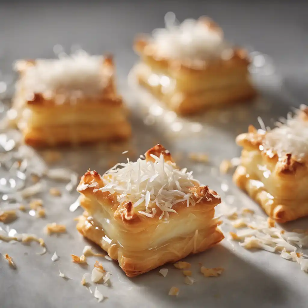 Sweet Pastry Filled with Coconut