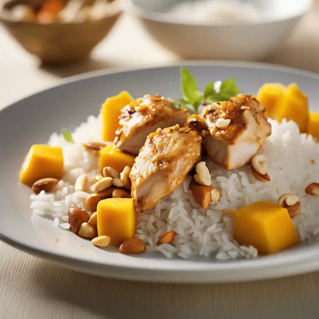 Chicken and Rice with Coconut Curry