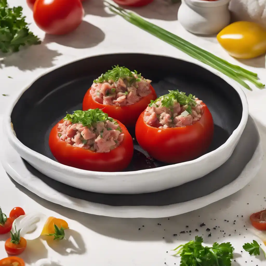 Tomato Stuffed with Tuna