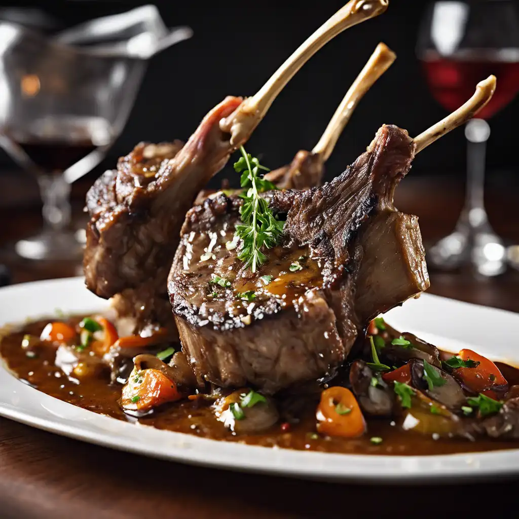 Lamb Chops with Pepper