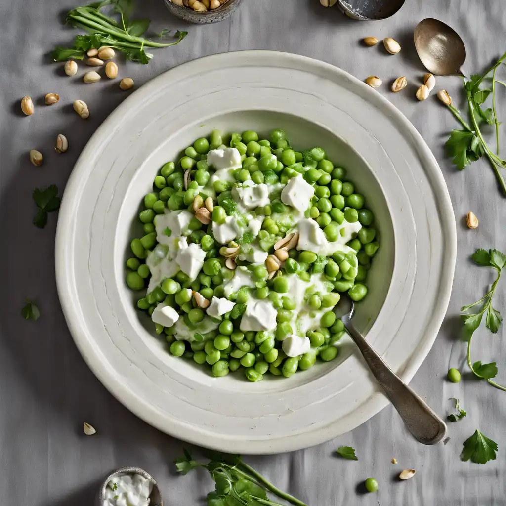 Creamy Ricotta with Peas