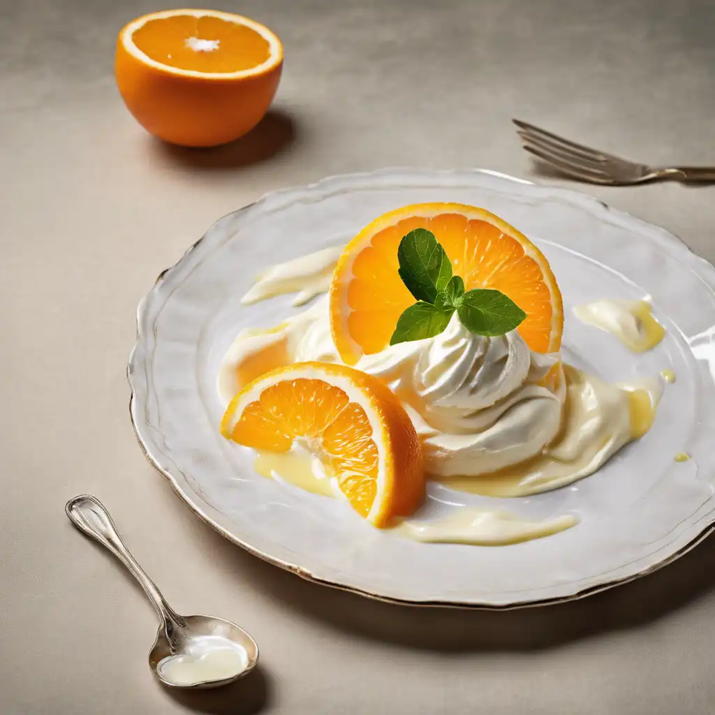 Mascarpone Cream with Kinkan Orange