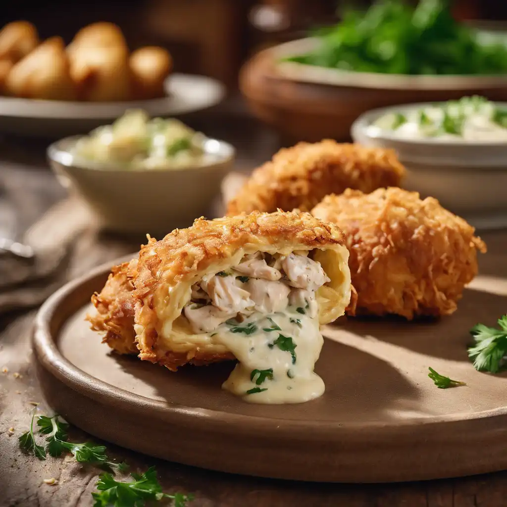 Creamy Chicken Fritter