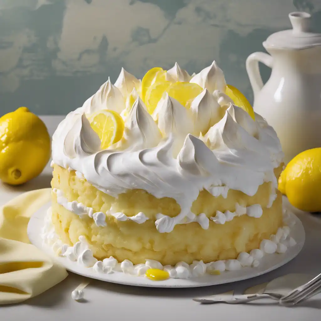 Lemon Cake with Meringue