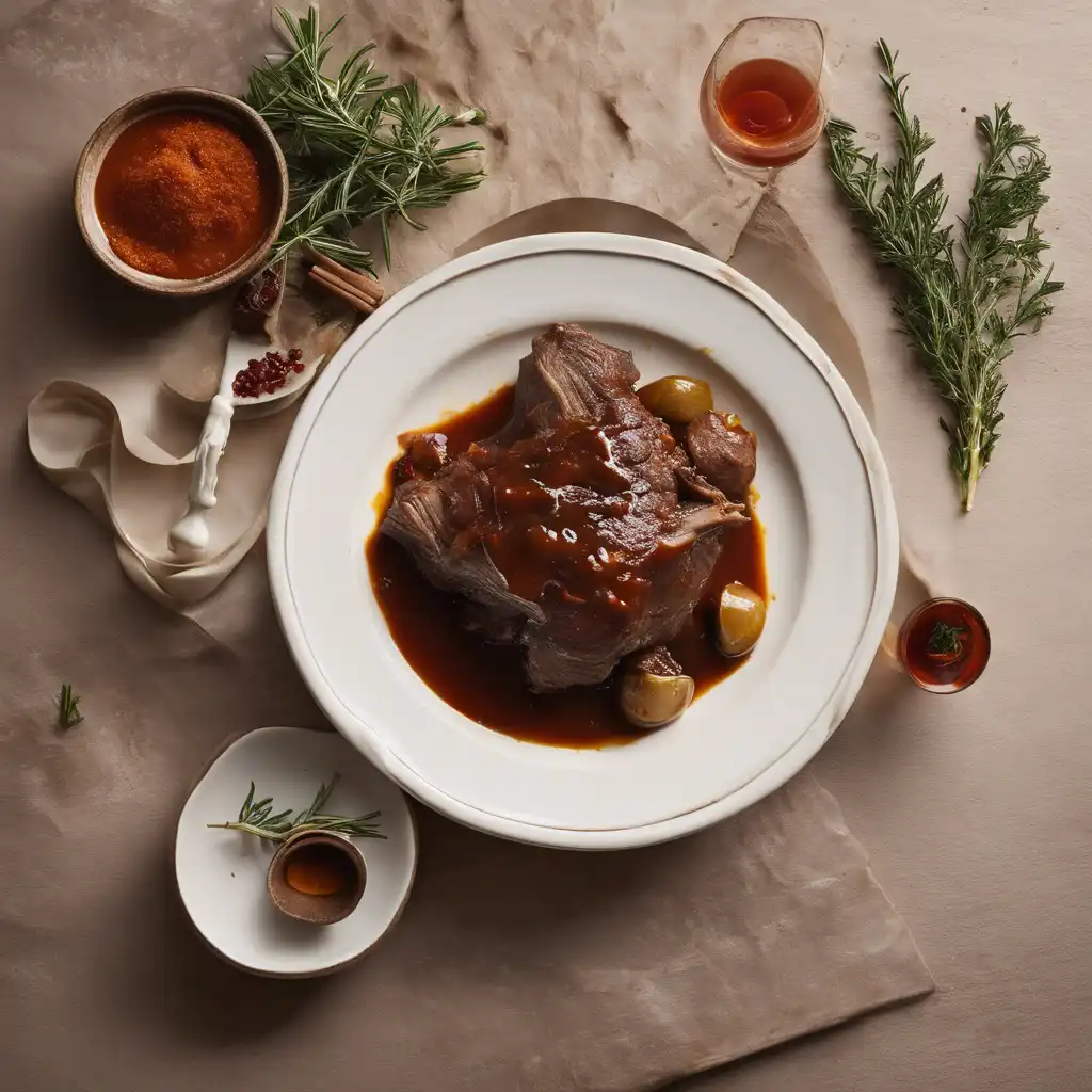 Braised Lamb Shoulder