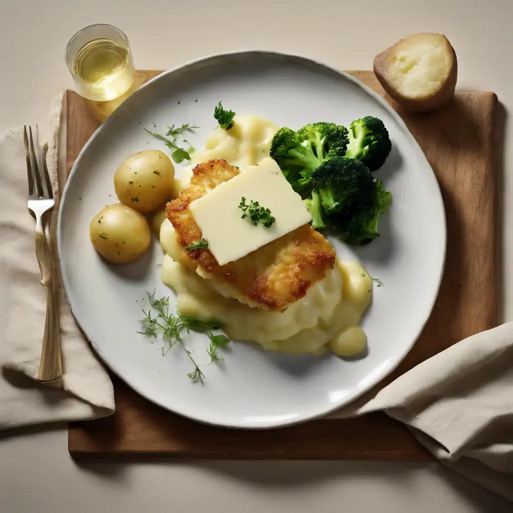 Cod Loin with Serra Cheese