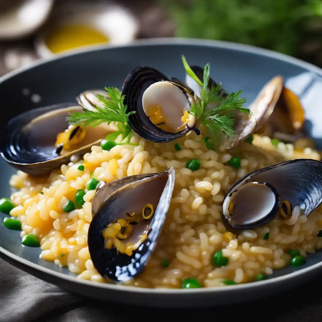 Seafood Risotto with Passionfruit