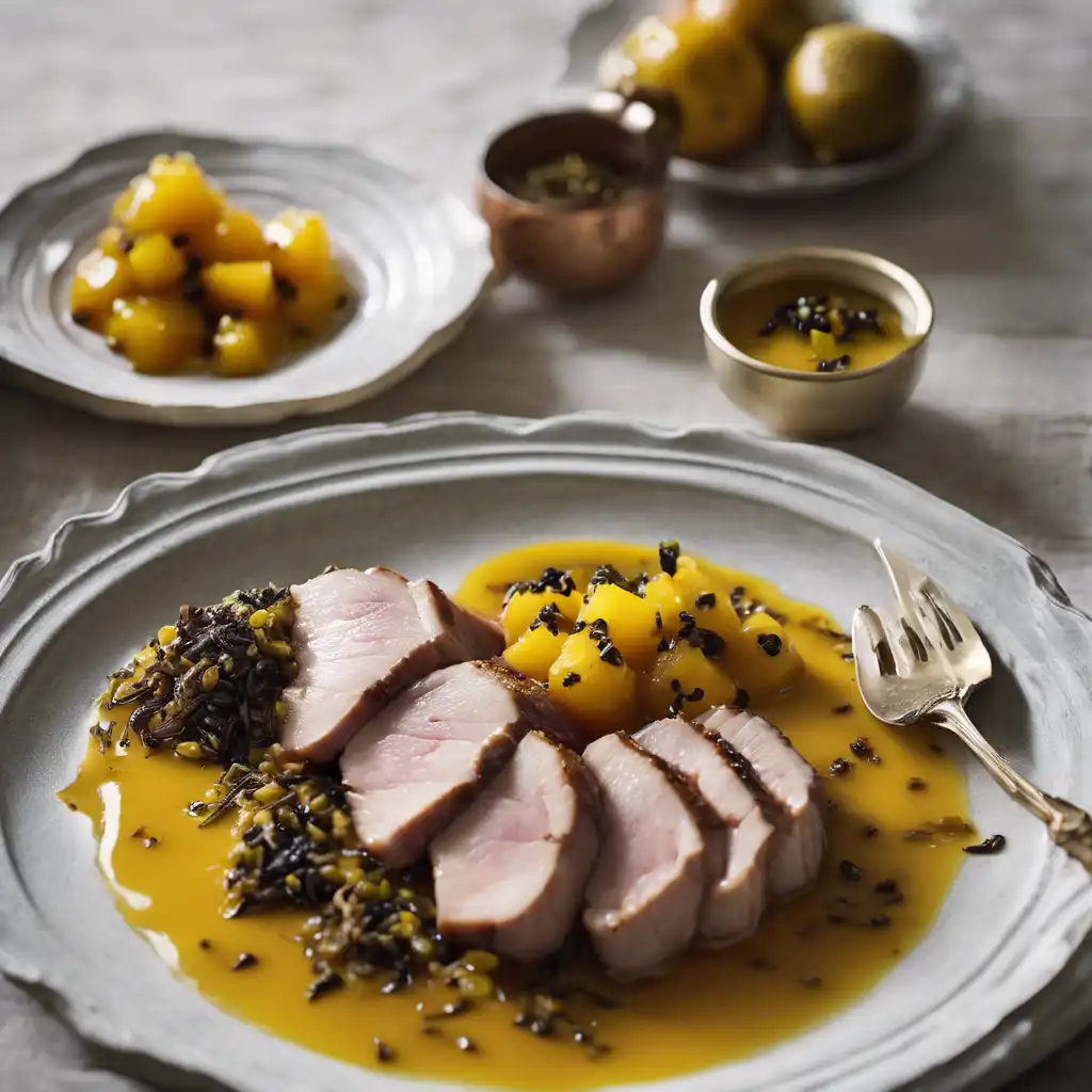 Pork Loin with Passionfruit