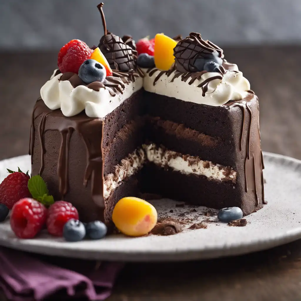 Chocolate Filled Cake