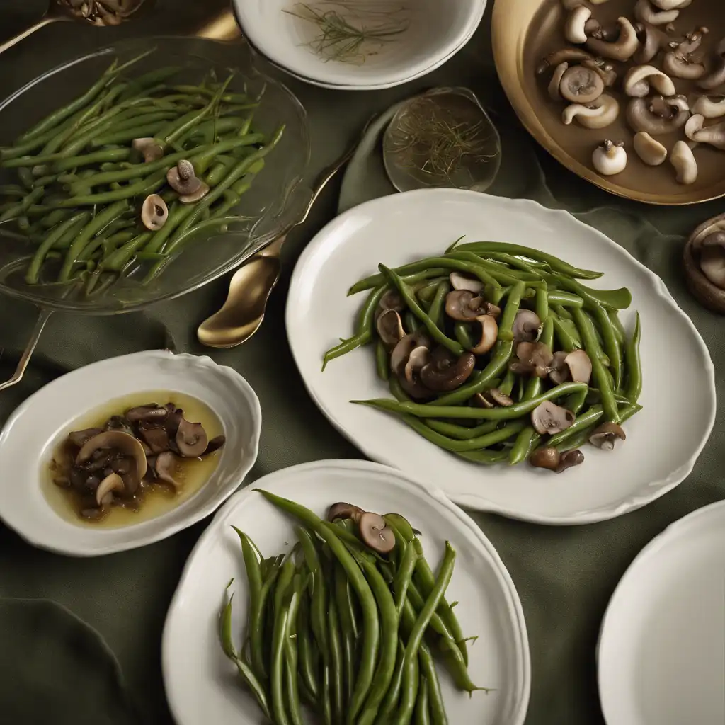 Green Beans with Mushrooms