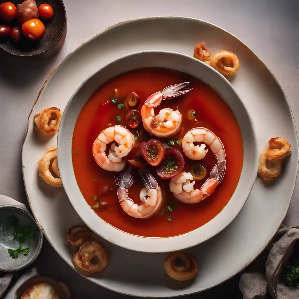 Shrimp and Fig Soup