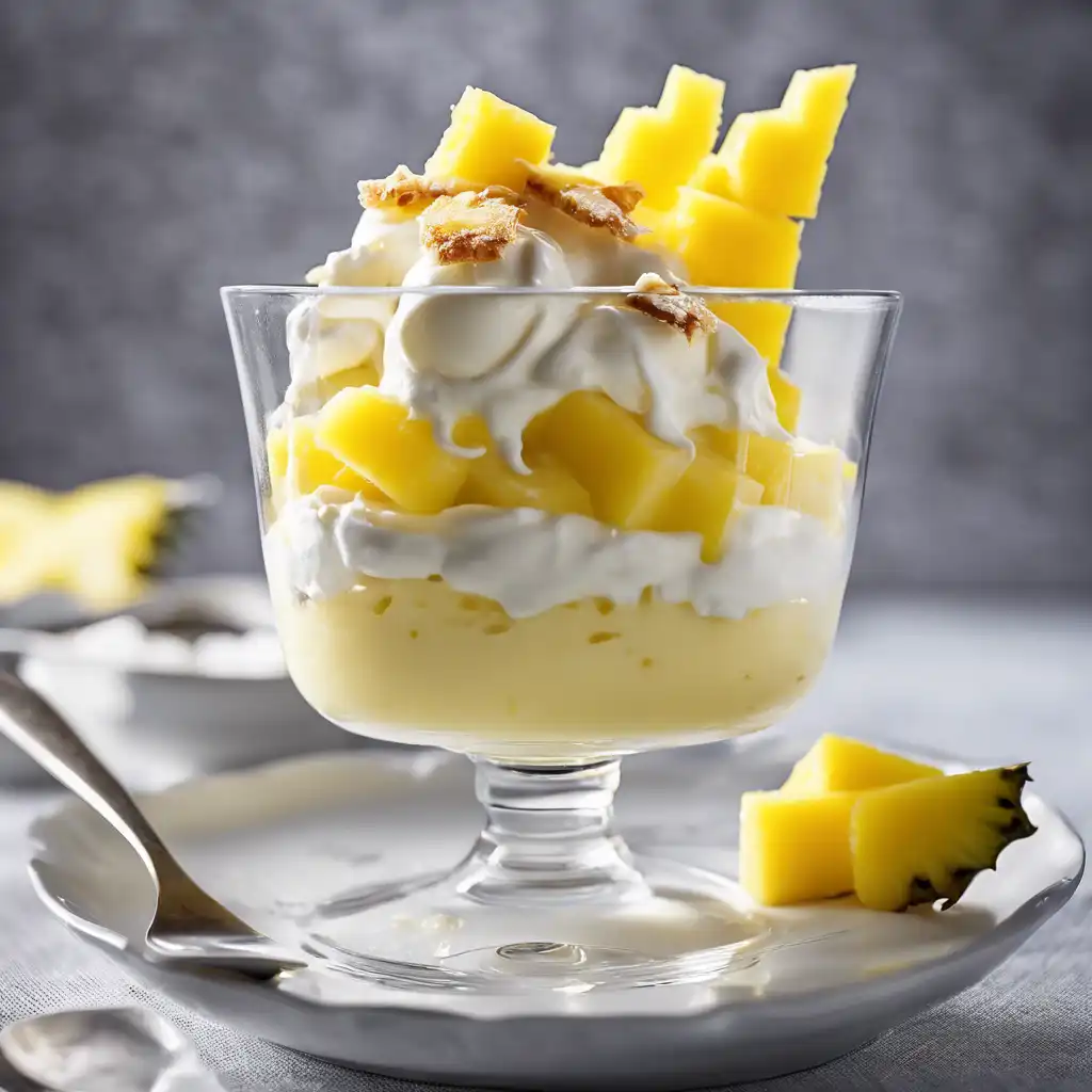 Pineapple Cream Pudding