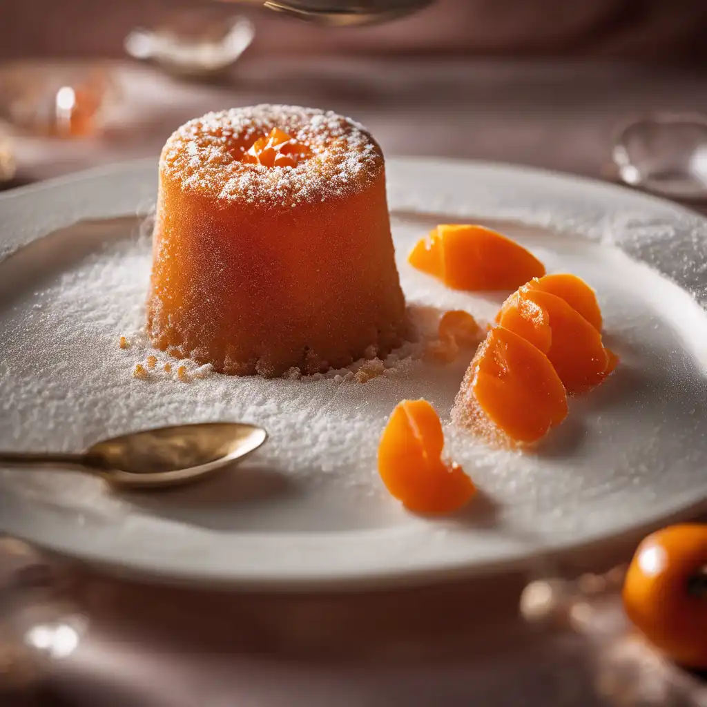 Crystalized Persimmon Pudding