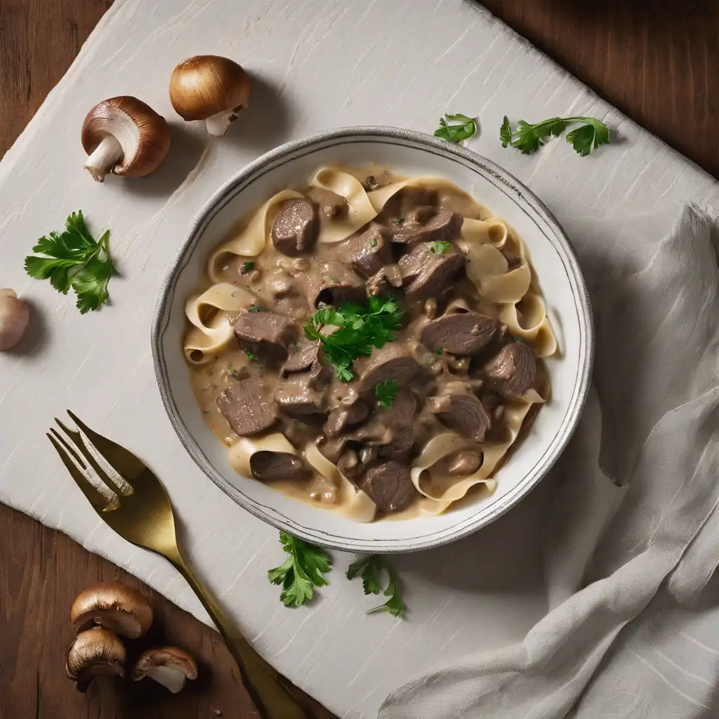 Mignon Beef Stroganoff