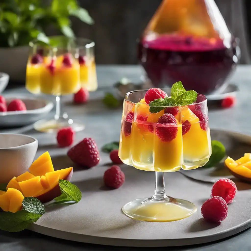 Wine Jell with Fruits