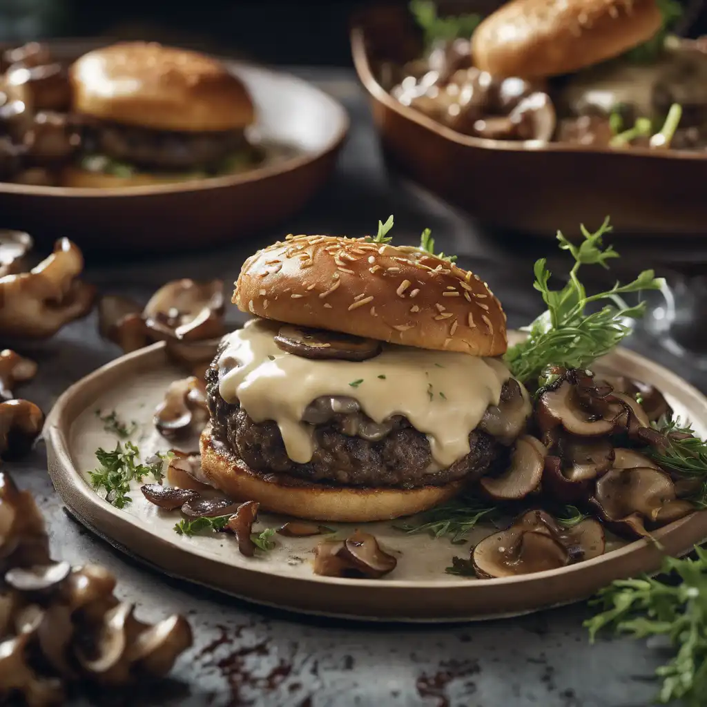 Mushroom Glazed Hamburgers