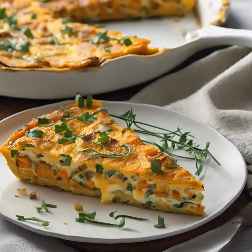 Sweet Potato and Cheese Frittata