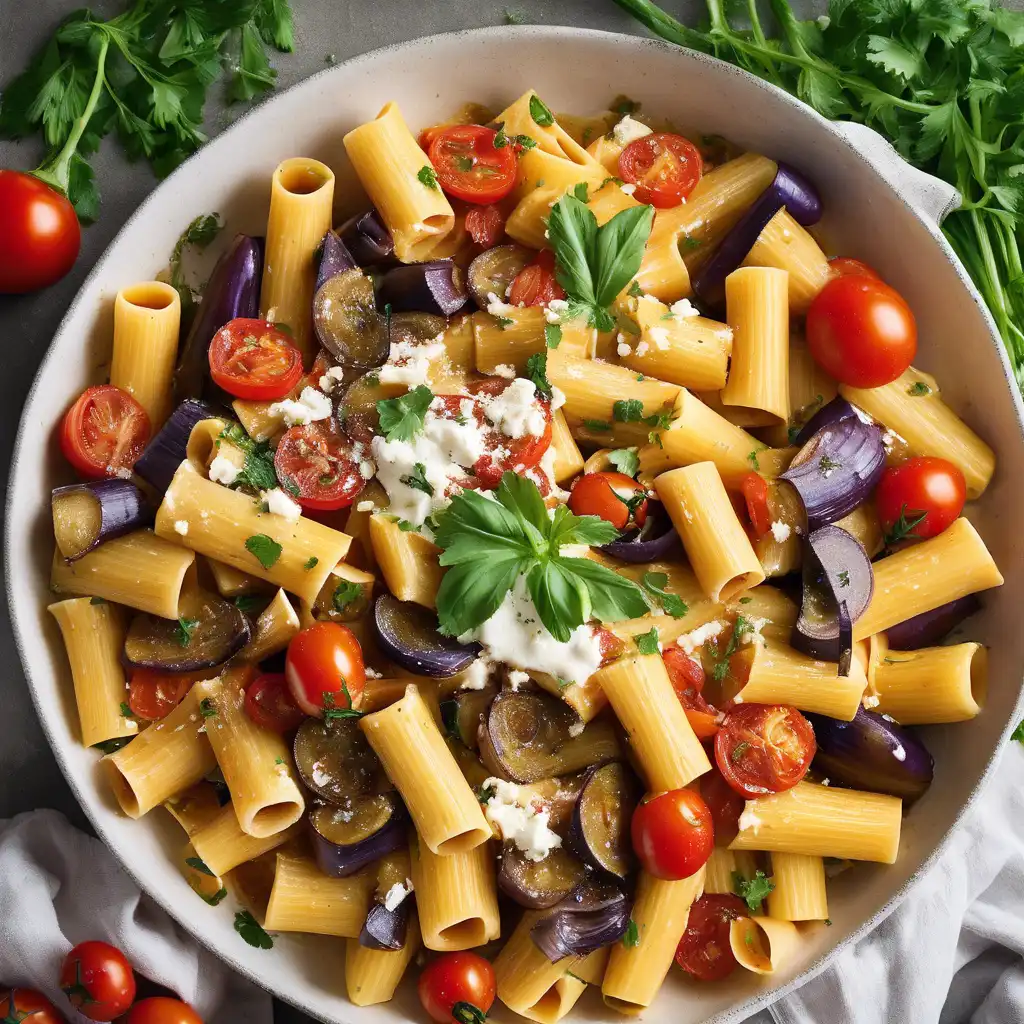 Eggplant Rigatoni