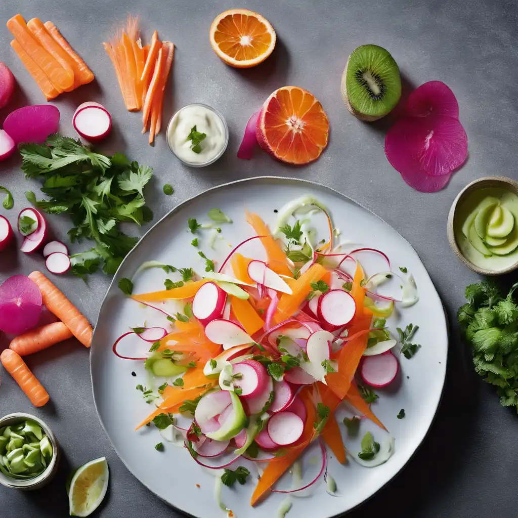 Kiwiland Carrot and Radish Salad